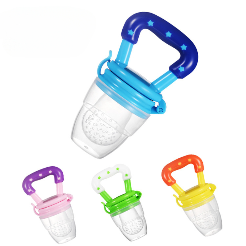 Baby Food Pouches 1 Year Old - Baby Fruit Feeder Pacifier Teething Toys