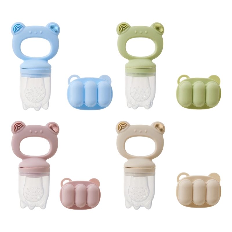 Freezer Tray Baby - Silicone Baby Fruit Feeder with Freezer