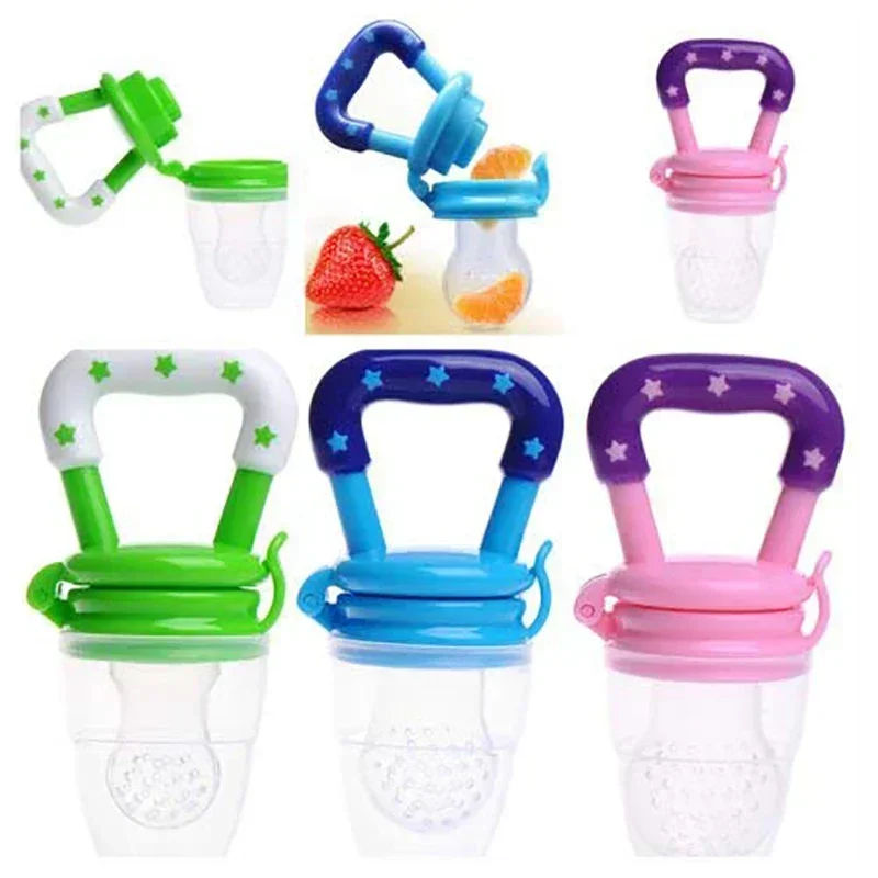 Baby Food Pouches 1 Year Old - Baby Fruit Feeder Pacifier Teething Toys