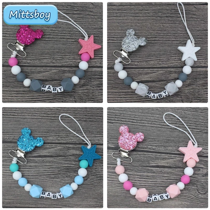 Baby Food Name - NEW Personalised Name Baby Teether Bracelet