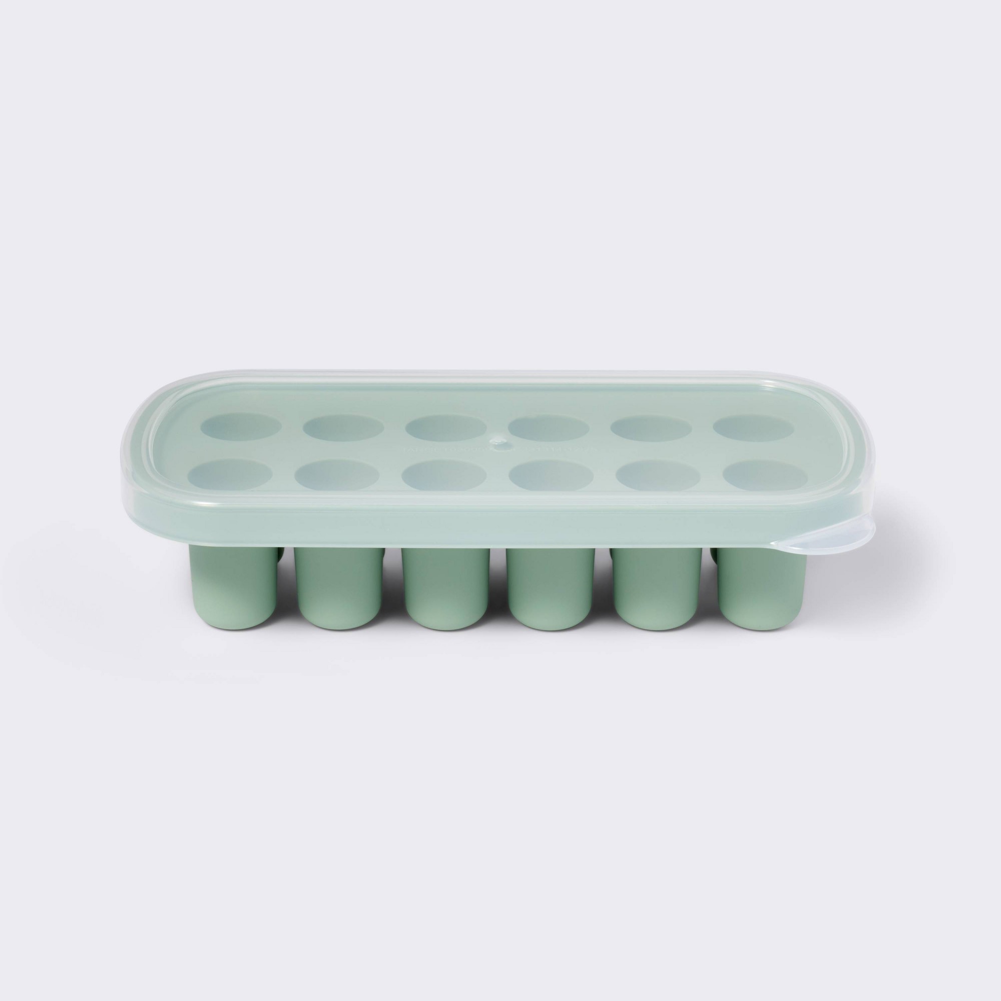 Easy Baby Food - Green Baby Food Freezer Tray, Flexible