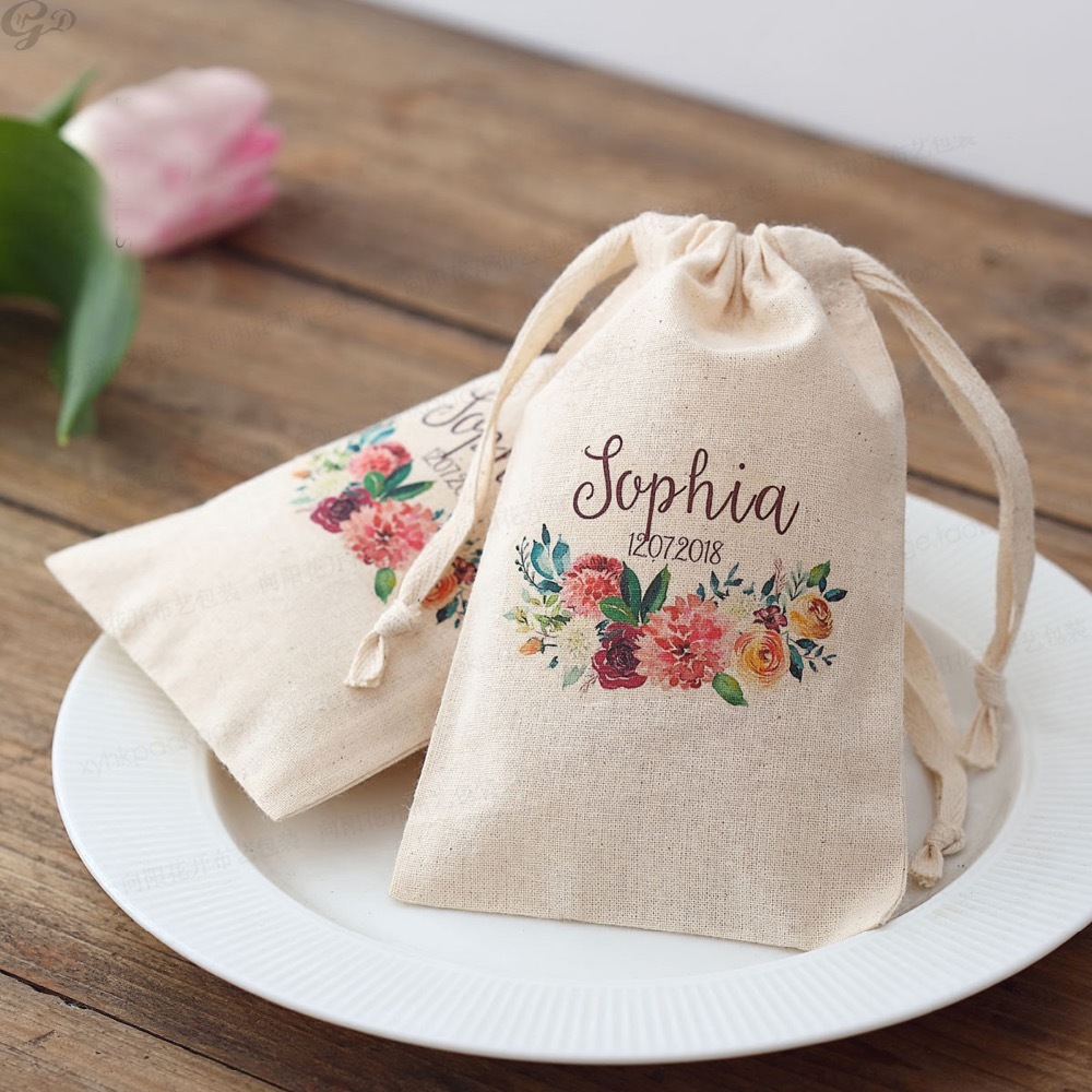 100pcs Custom Name Logo Weddin - Baby Food Name ulasan dan harga