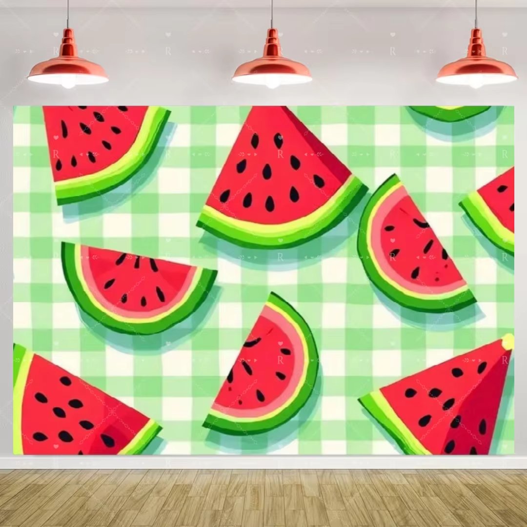  Cartoon Watermelon Theme Bir - Baby Food Newborn ulasan dan harga