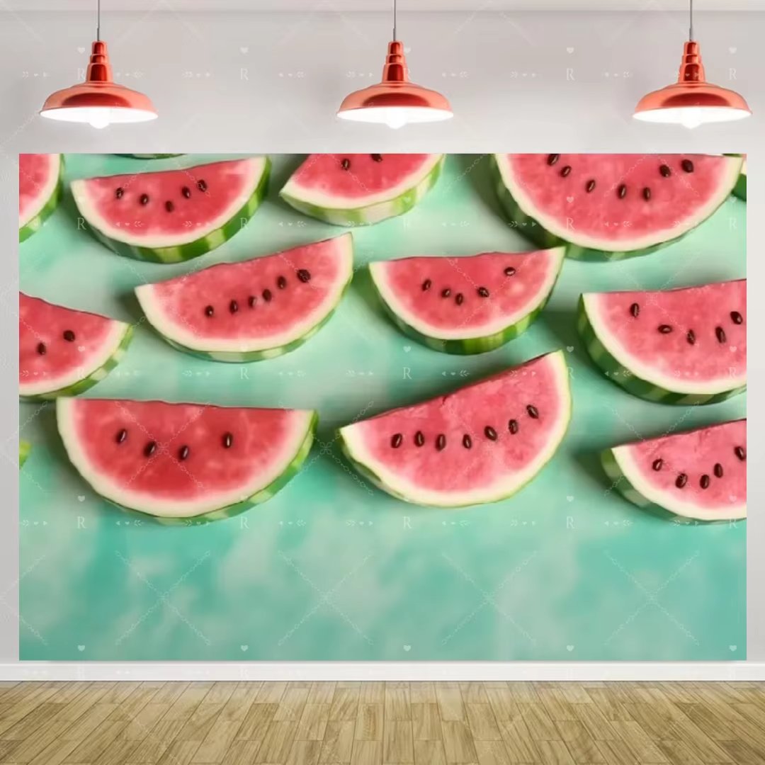  Cartoon Watermelon Theme Bir - Baby Food Newborn ulasan dan harga