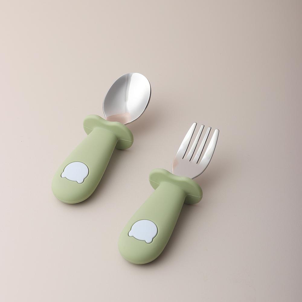 Baby Panda Shape Silicone Spoo - Baby Food Utensils ulasan dan harga