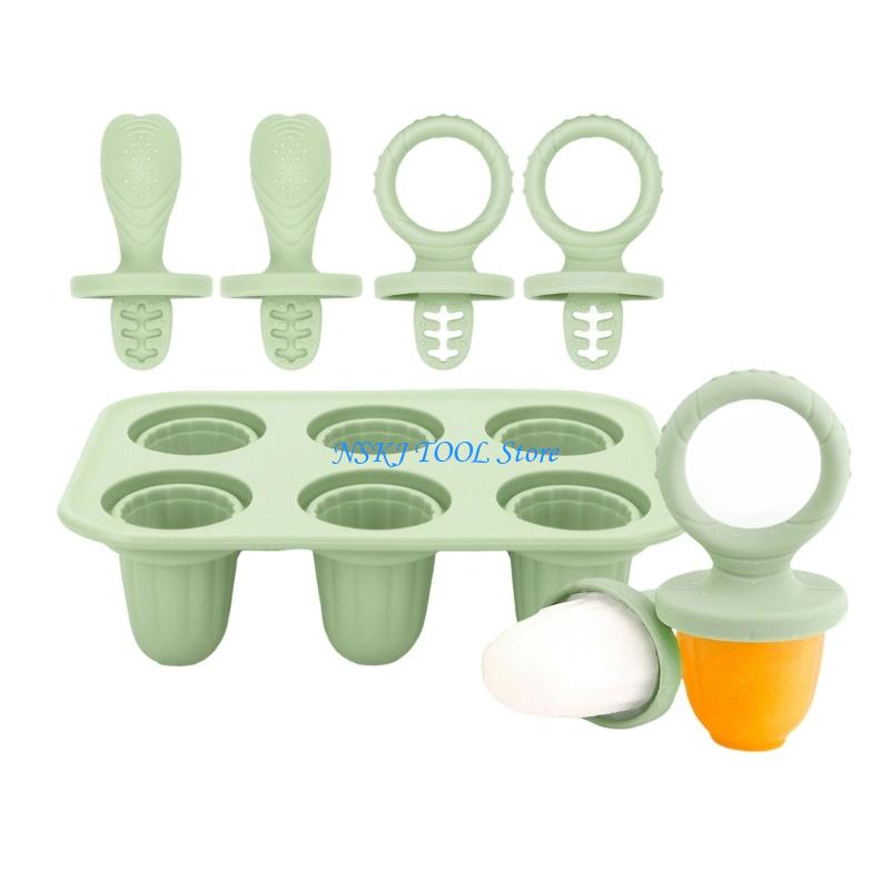 L8RC 6 Piece Teething Ice Cube - Freezer Tray Baby ulasan dan harga