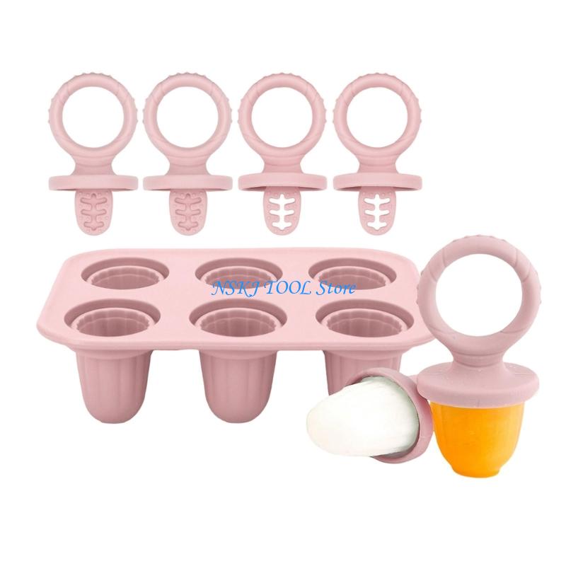 L8RC 6 Piece Teething Ice Cube - Freezer Tray Baby ulasan dan harga