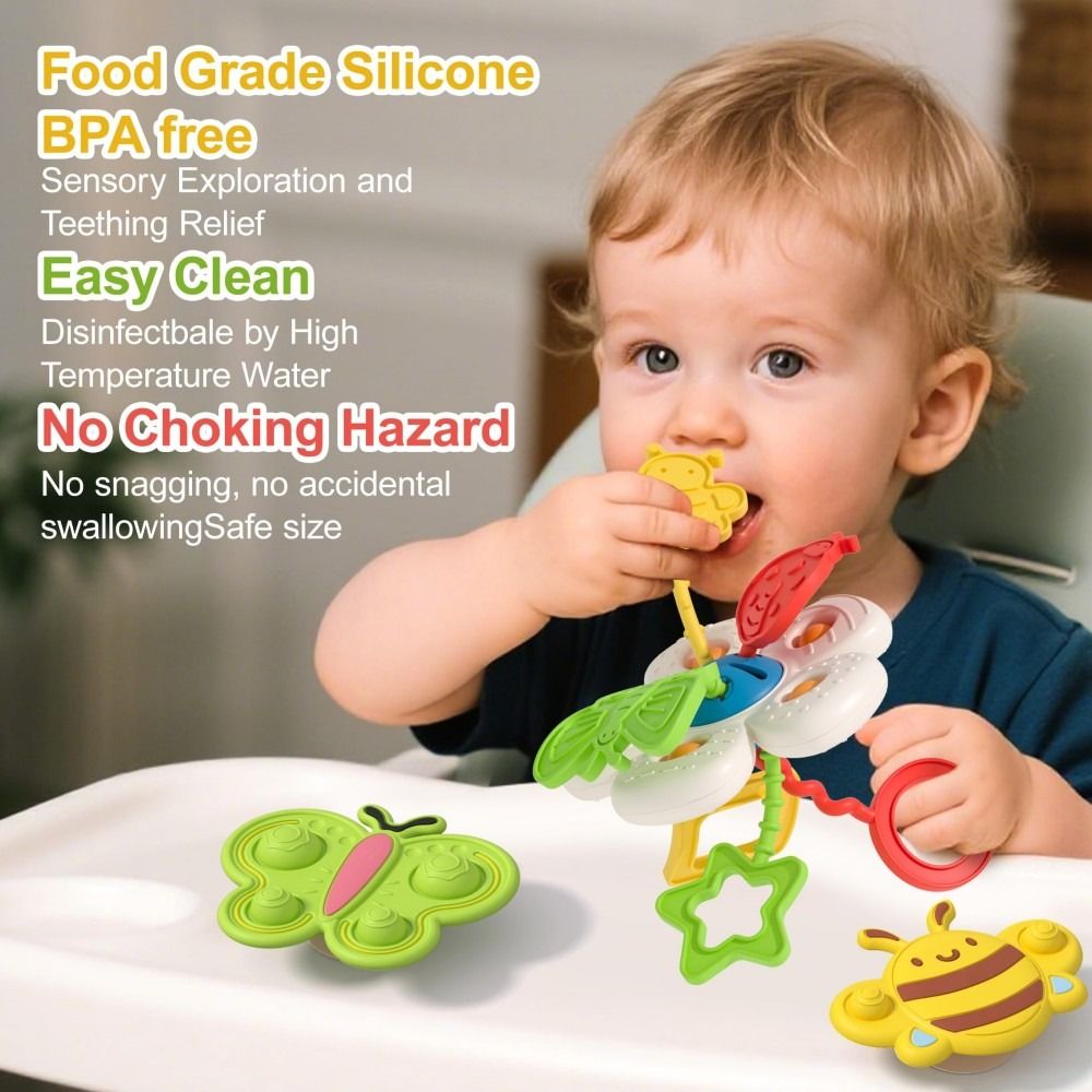 Food Grade Baby Sensory Toys S - Baby Food Newborn ulasan dan harga