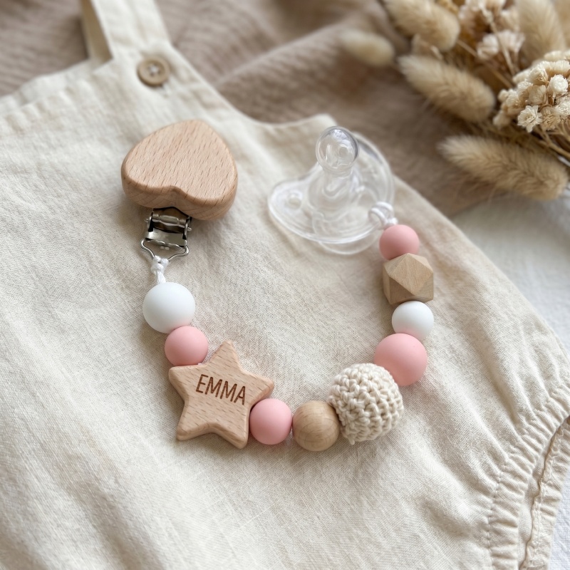 Personalized Baby Pacifier Cli - Baby Food Name ulasan dan harga