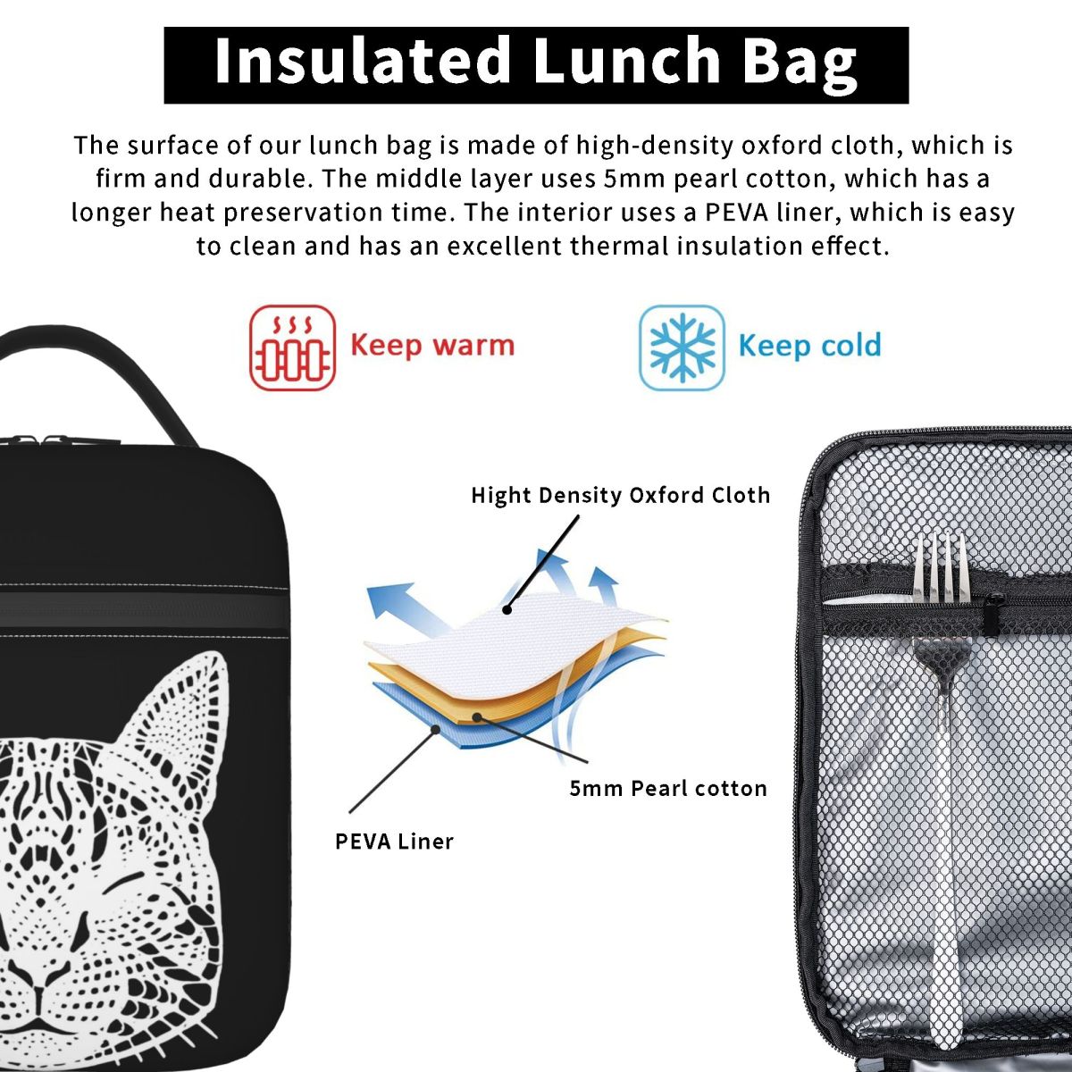 Baby Lasagna Cat Insulated Lun - Baby Food Lasagna ulasan dan harga