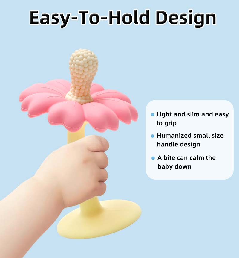 Baby Teether with Flower Shape - Easy Baby Food ulasan dan harga