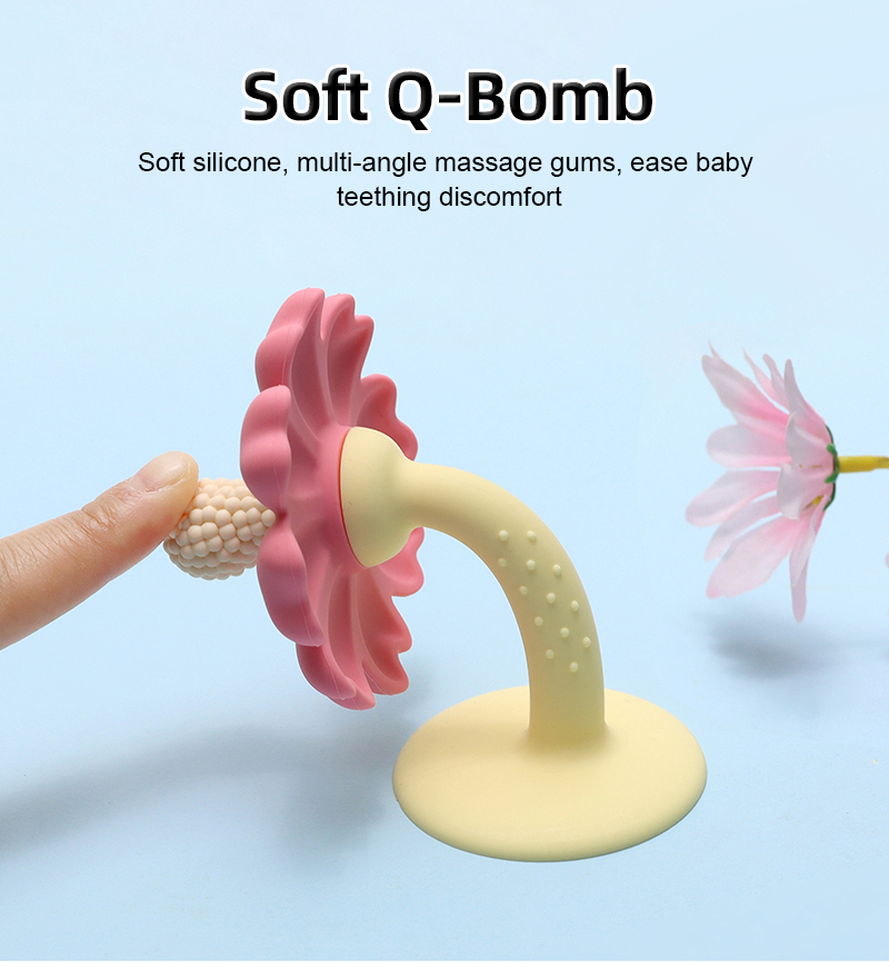 Baby Teether with Flower Shape - Easy Baby Food ulasan dan harga