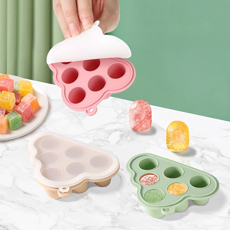 2pcs/1pc Mini-Baby Fruit Veget - Freezer Tray Baby ulasan dan harga