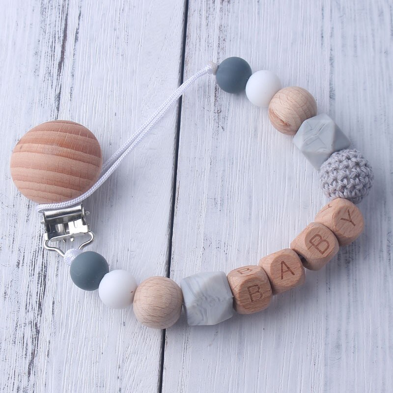 New Baby Pacifier Clips Person - Baby Food Name ulasan dan harga