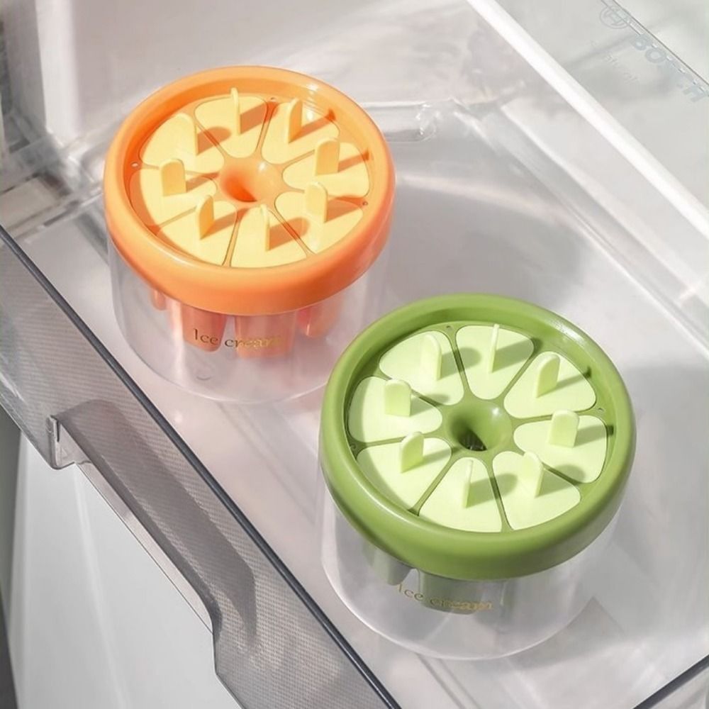 Plastic 8 Hole Ice Cream Mold  - Freezer Tray Baby ulasan dan harga