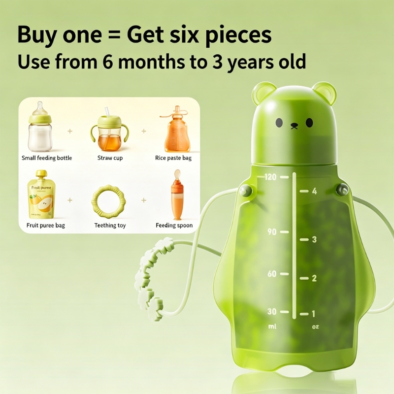 BPA Free Silicone Fruit Puree  - Baby Food Pouches 1 Year Old ulasan dan harga