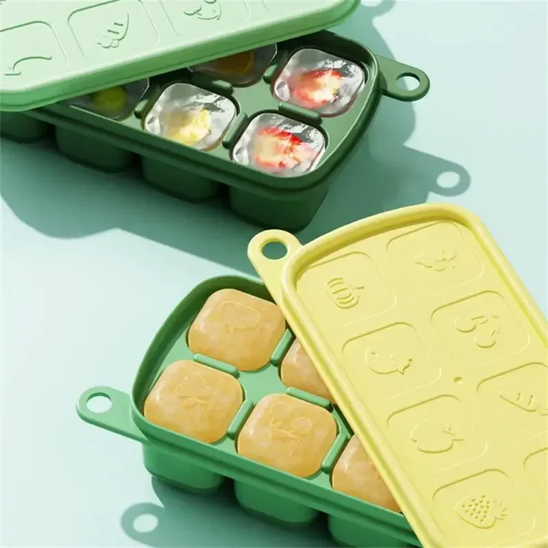 Silicone Ice Cube Molds, Food  - Freezer Tray Baby ulasan dan harga
