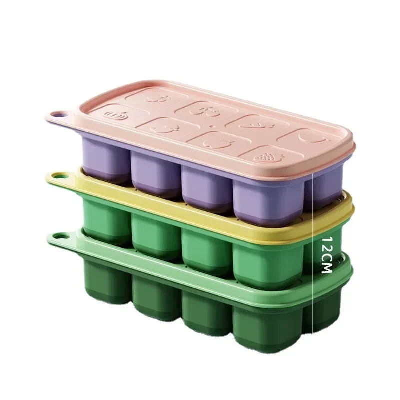 Silicone Ice Cube Molds, Food  - Freezer Tray Baby ulasan dan harga