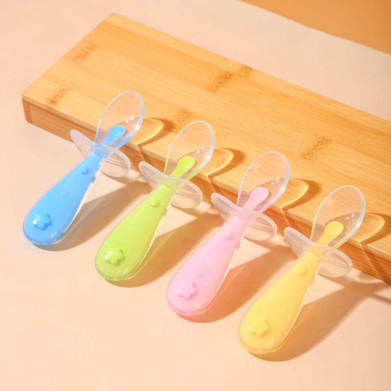 Baby Silicone Spoon, Baby Rice - Baby Food Utensils ulasan dan harga