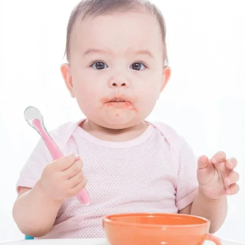 Silicone Spoon Baby Stars Tabl - Baby Food Utensils ulasan dan harga