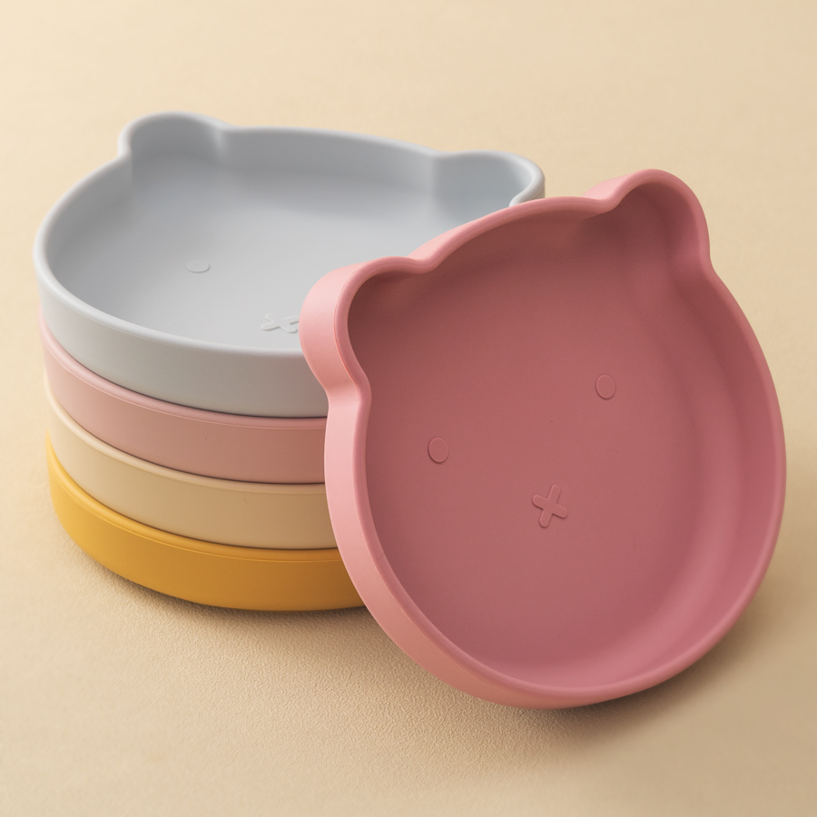 1PC Silicone Baby Dishes Sucti - Baby Food Utensils ulasan dan harga