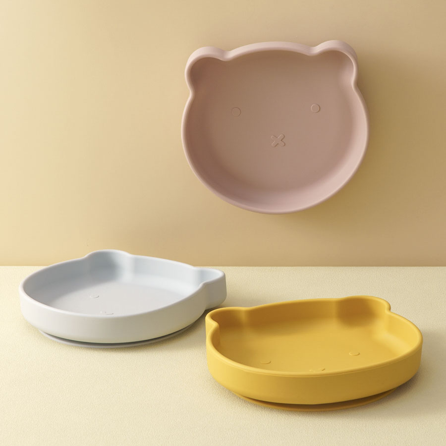1PC Silicone Baby Dishes Sucti - Baby Food Utensils ulasan dan harga