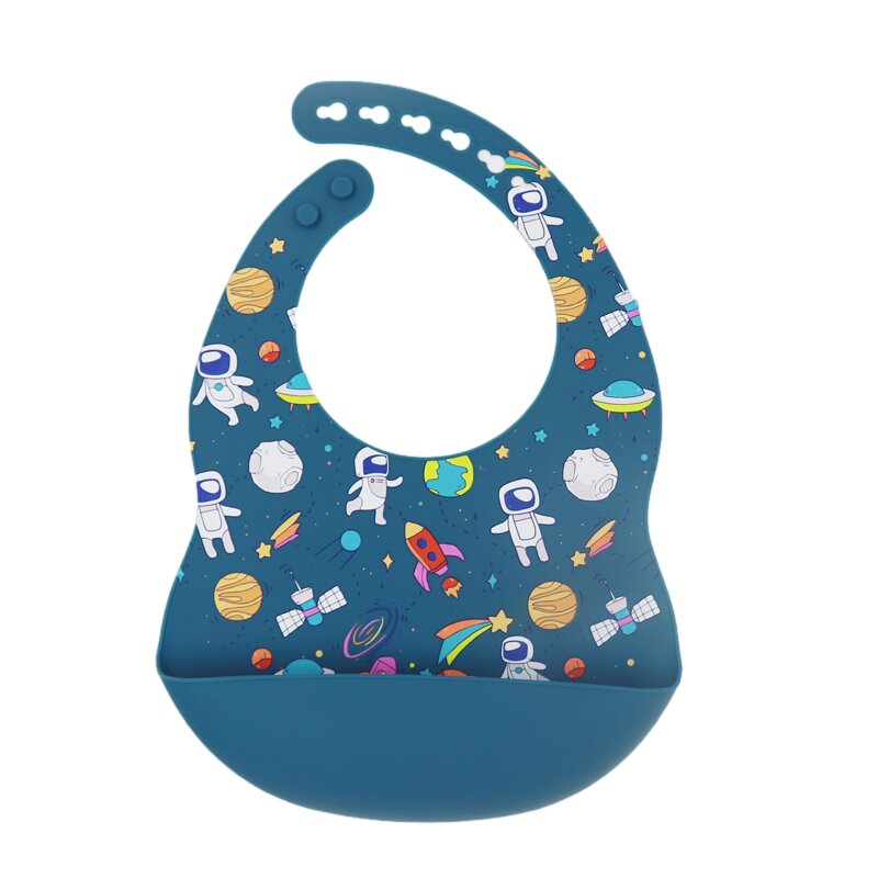 Eco-Friendly Silicone Baby Bib - Easy Baby Food ulasan dan harga