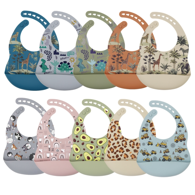 Eco-Friendly Silicone Baby Bib - Easy Baby Food ulasan dan harga