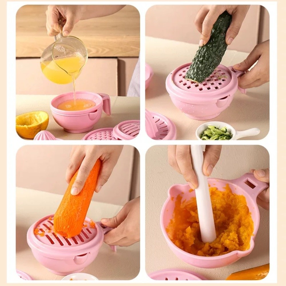 Solid color Baby Food Grinding - Easy Baby Food ulasan dan harga