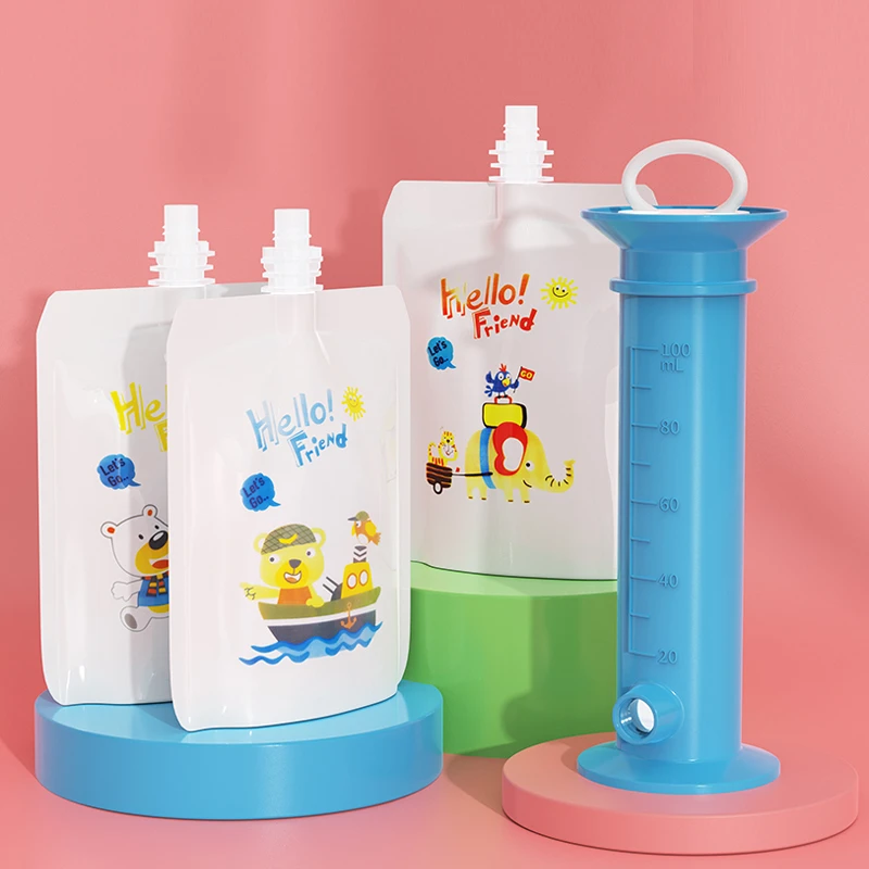 Baby Fruit Puree Filling Dispe - Baby Food Pouches 1 Year Old ulasan dan harga