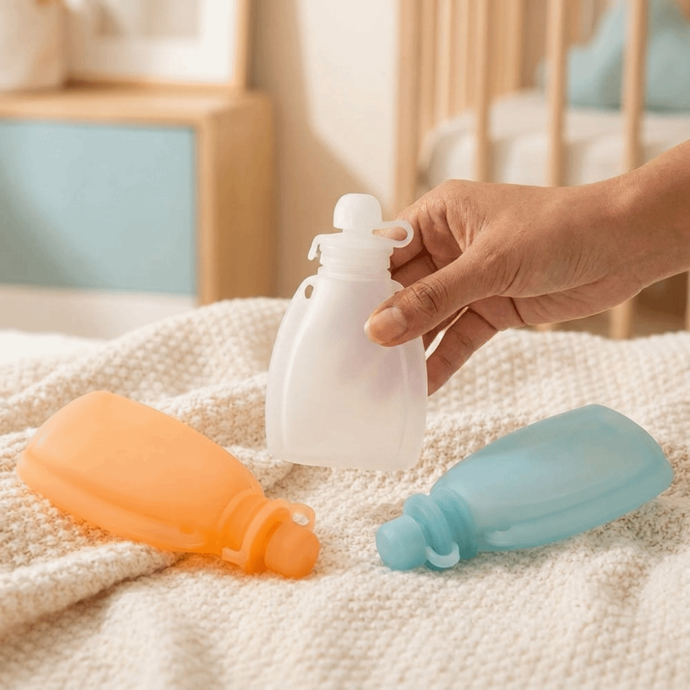 Non BPA Baby Food Pouch 120ml  - Easy Baby Food ulasan dan harga