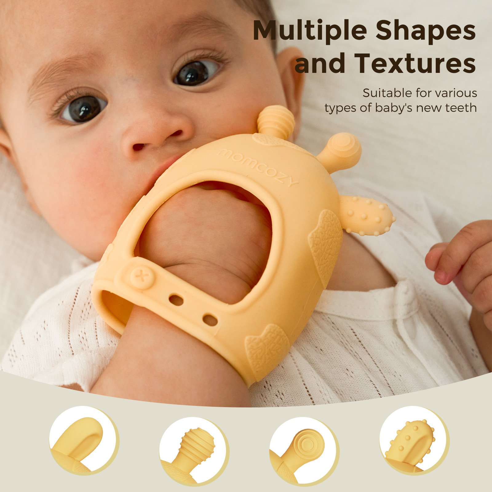 Momcozy Baby Teether Toys, Bab - Baby Food Essentials ulasan dan harga