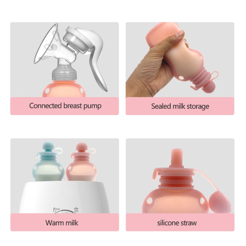 BPA Free Silicone Baby Food Po - Baby Food Pouches 1 Year Old ulasan dan harga