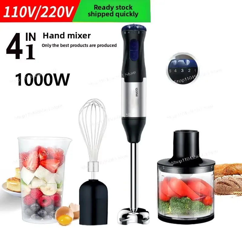 110V 1000W Handheld Immersion  - Easy Baby Food ulasan dan harga