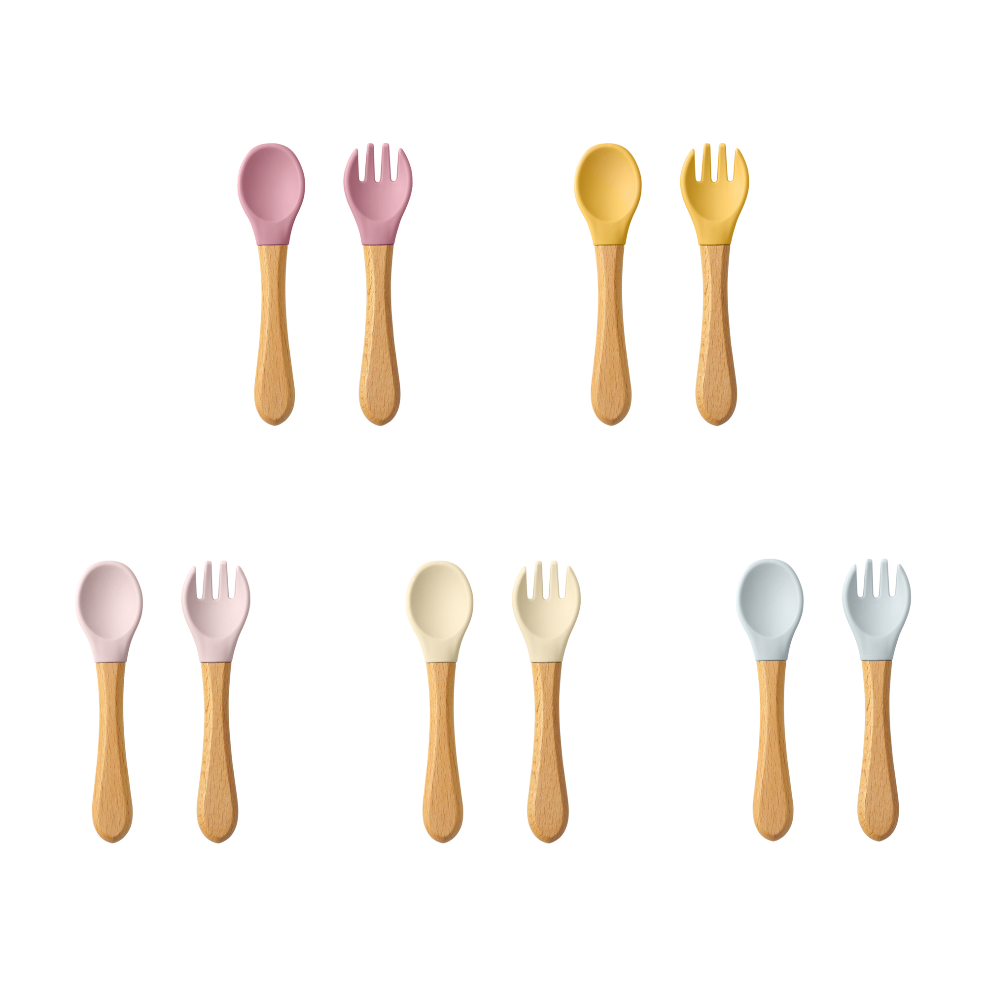 2PCS Baby Learning Spoons Uten - Baby Food Utensils ulasan dan harga