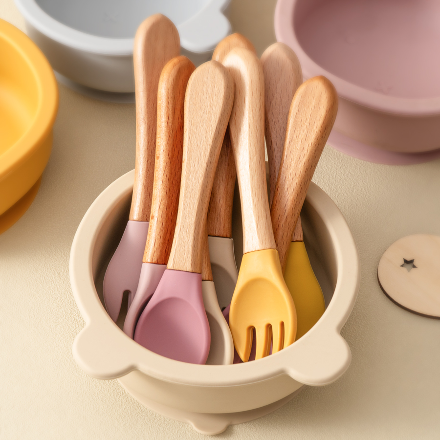2PCS Baby Learning Spoons Uten - Baby Food Utensils ulasan dan harga
