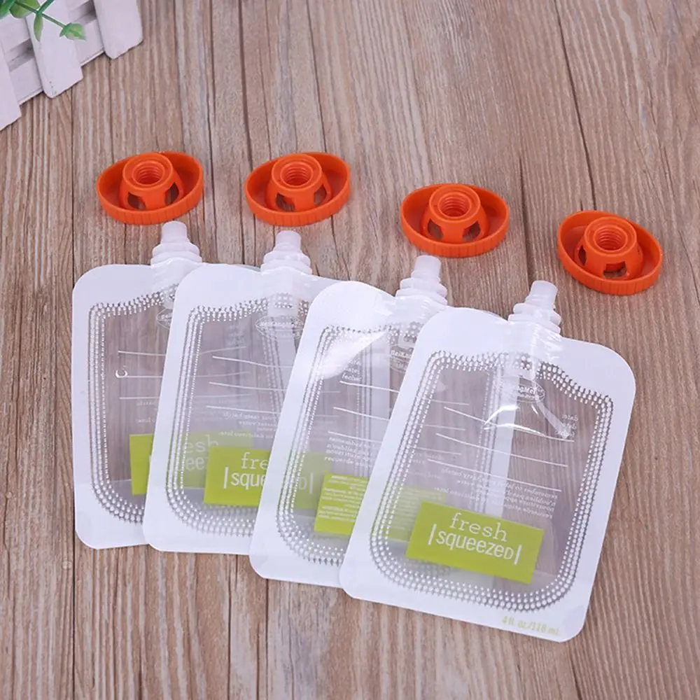 10Pcs Reusable Complementary F - Baby Food Pouches 1 Year Old ulasan dan harga