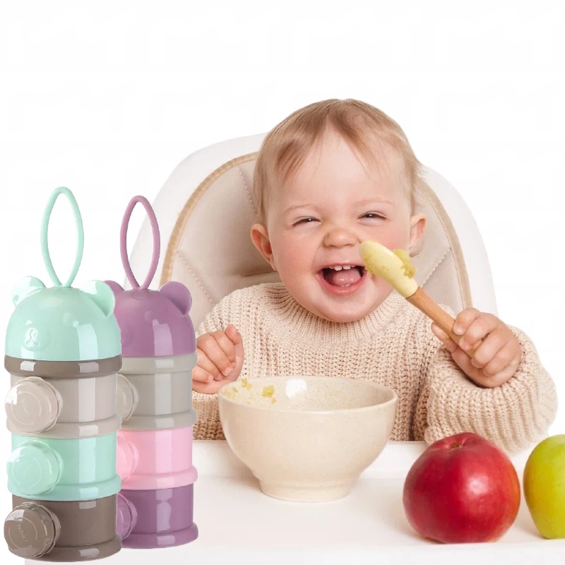 3/4Layer Baby Portable Baby Fo - Baby Food Newborn ulasan dan harga