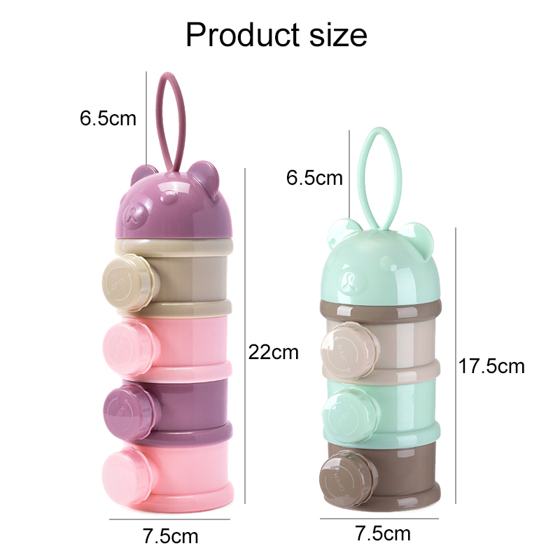 3/4Layer Baby Portable Baby Fo - Baby Food Newborn ulasan dan harga