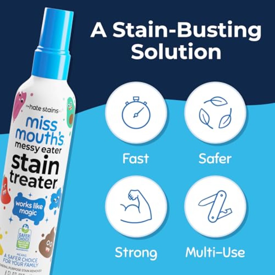 Miss Mouth's Messy Eater Stain - Dry Food Baby ulasan dan harga
