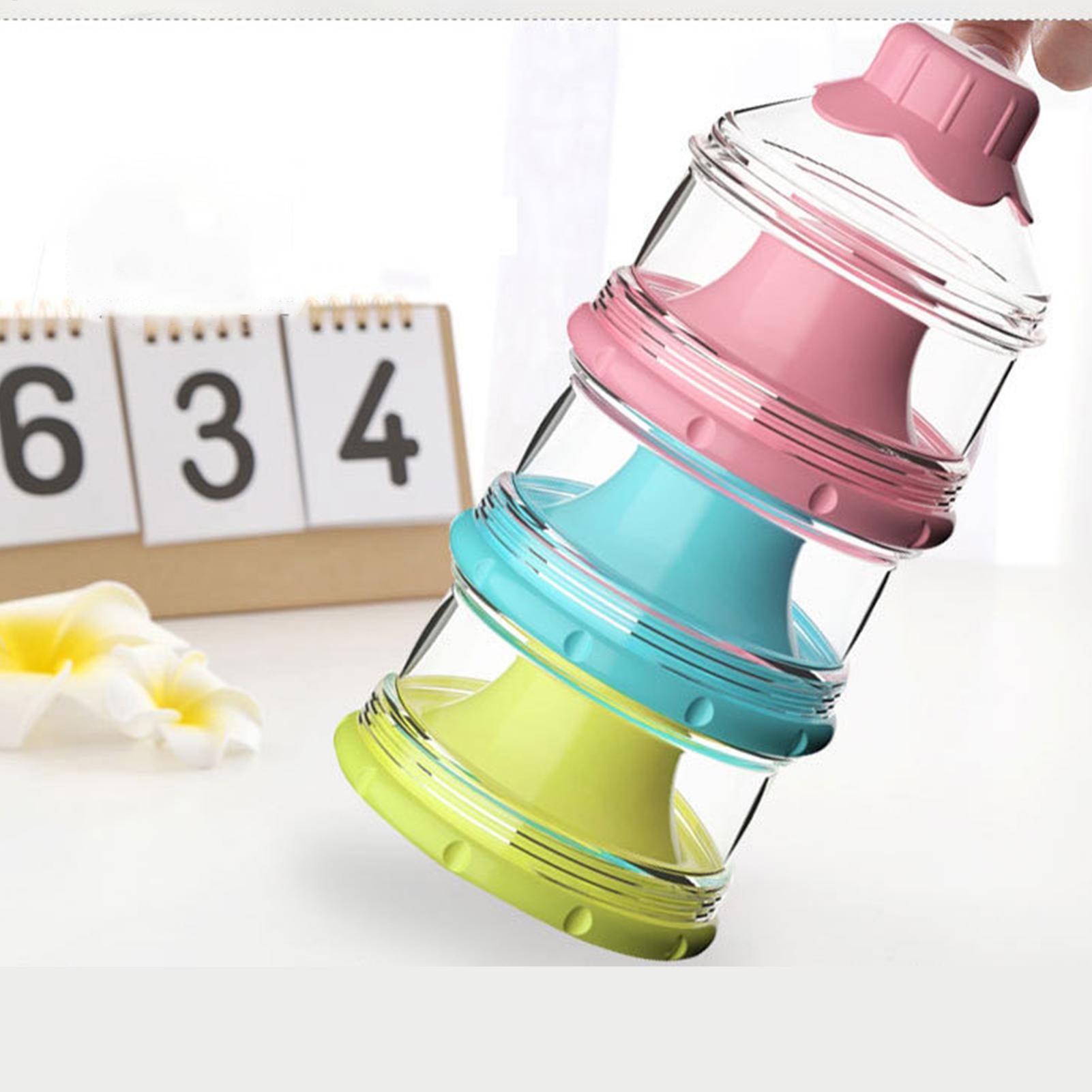 3 Layers Baby Milk Powder Pots - Baby Food Nestle ulasan dan harga