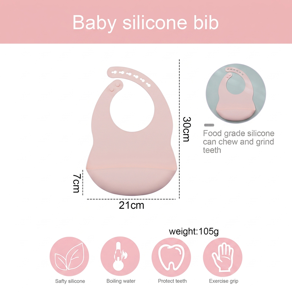 1pc Adjustable Baby Silicone B - Baby Food Newborn ulasan dan harga